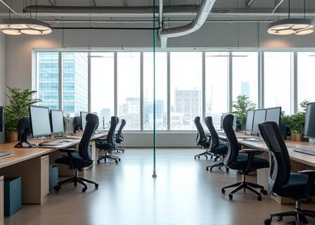 Workplace moderno di un'azienda tech a Milano
